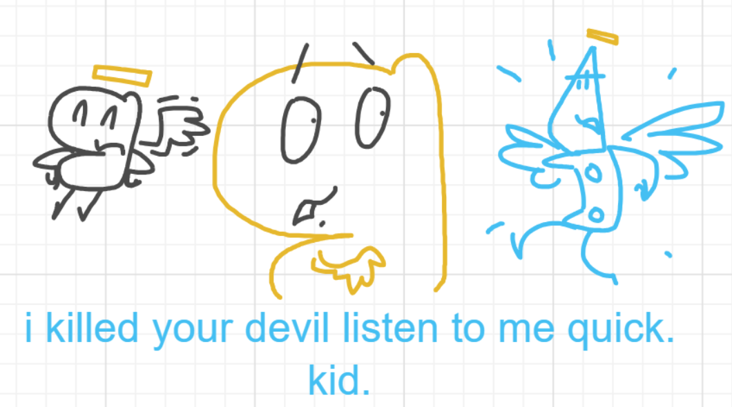 A panel from I've Been Everywhere, Man, episode nine of the Board Boards object show by Furretwalk/WalkingFurret.